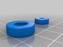 Fake bearings 6x18x5 and 4x12x4