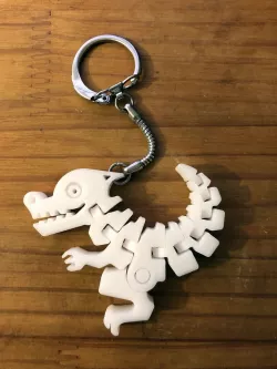 Flex Dino Keychain