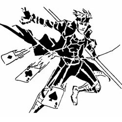 Gambit stencil