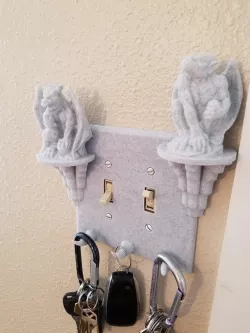 Gargoyle Double Light Switch Cover