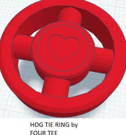 Hog Tie ring BDSM
