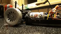 Ice race wheel for RC touring car