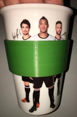 Insulation ring for a hot cup