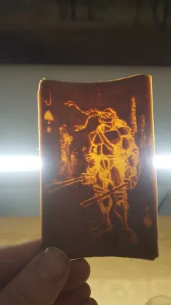 Leonardo TMNT - Jack of Spades Lithophane