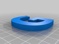 Letter G (keychain)