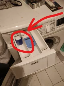 Liquid Detergent Divider for AEG washing machine
