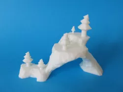 Low Poly Arch Landscape