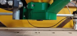 Magnetic Dust Shoe for MPCNC - Increased Clearance (works with DW660, 52mm spindle and 55mm spindle) 