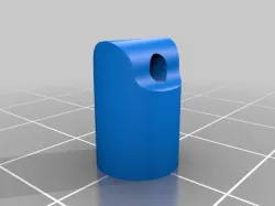 Magnetic keychain 3x6mm magnets