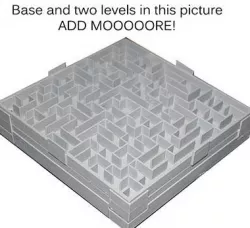 Maze Tower [Square] - multiple dungeon levels, rolling ball to solve