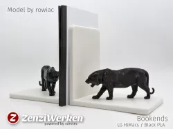 Mike the Tiger Bookends