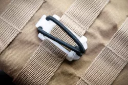 Molle Tie Down, zip-tied