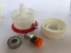 Motorized Turntable for Tabletop Figures