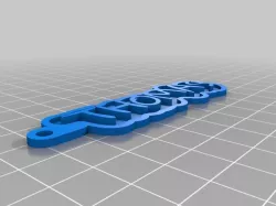 My Customized Key Chain with your personal name