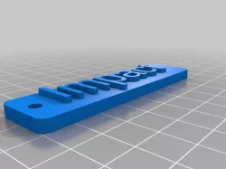 My Customized keychain Impact