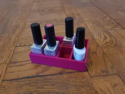 Nail Polish bottle Box 2 x 4 (23mm x 33mm)