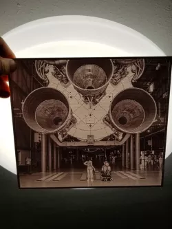 NASA Saturn V Rocket Lithophane
