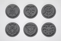 Necromunda Tokens - Clan Houses