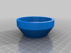 NO SUPPORT] 2.75 Filter Floss / Cup. Suitable for Waterbox Marine Fish  Tanks by Daniel, Download free STL model