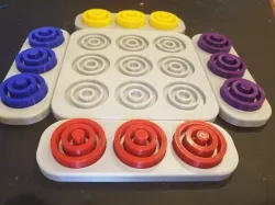 Otrio Game Board 