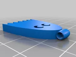 pacman ghost key chain