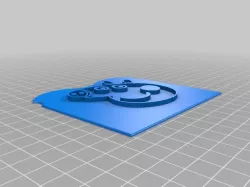 Peppa Pig Bread Stencil