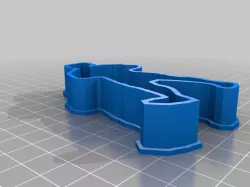 Ping cookie cutter