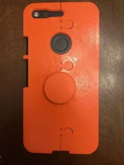 Pixel Case with Pop Socket