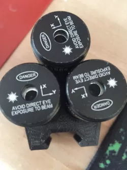 (Predator Style) Laser P-rail Mounts