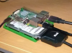 Raspberry PI NAS Tray with Hard Drive Caddy