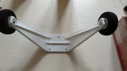 RC plane landing gear + optional skis + tires