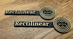 Rectilinear III Speaker Badges 