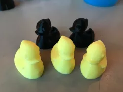 Rubber ducky tire valve cap