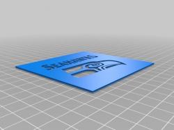 seahawks stencil 3D Models | Page 1 | STLFinder