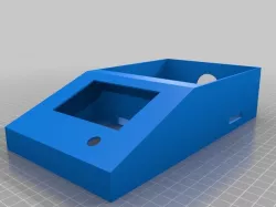 Slim Enclosure for Creality Mainboards/LCD for CNC Machines