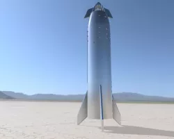 SpaceX Starship Cutaway model