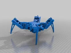Spyder robot spider robot quad robot quadruped sg90 mg90 arduino nano expansion