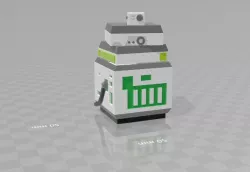 Star Wars Solo Kessel CM-3XP information droid