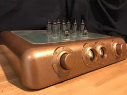 Steampunk Vacuum Tube Amplifier
