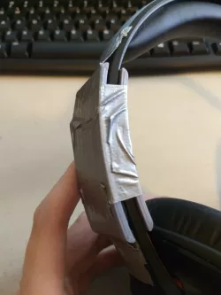 Steel Series Siberia 150 - Cracked Headphones fix