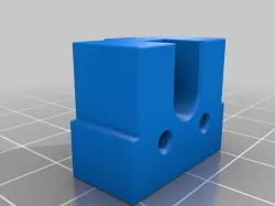 Thicker endstop for Kossel mini