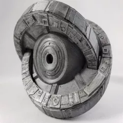 Timeless Life Boat with Spinning Rings