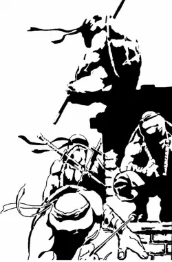 TMNT stencil