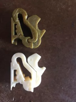 Track Clip for LG washer/Dryer Pedestal 