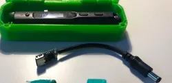 ts100 soldering iron -  usb-c to dc case - macbook power supply 