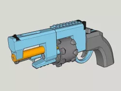 Vanguard Revolver Tactical (3D Print Kit Toy Gun)