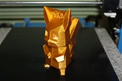 Vase friendly low-poly Pikachu V0.2