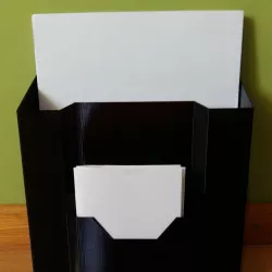 Wall letter holder