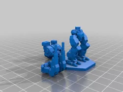 Warhammer 6mm scale cut for better print