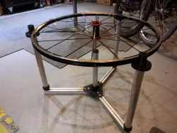 Wheel lacing jig